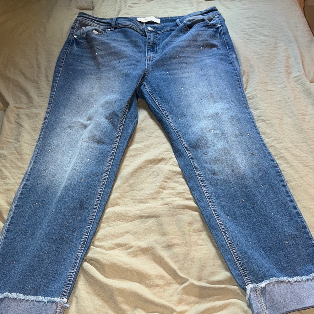 Stylish Blue Hi-Rise Denim Jeans